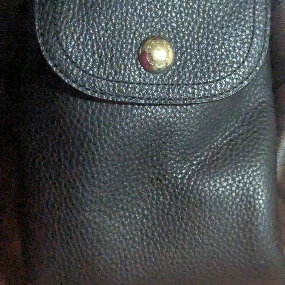 Coach Brown and Black Signature Shoulder Bag - Picture 4 of 8